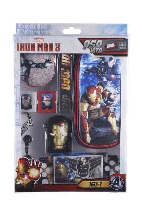 Kit  The Avengers - Iron Man Pspps Vita